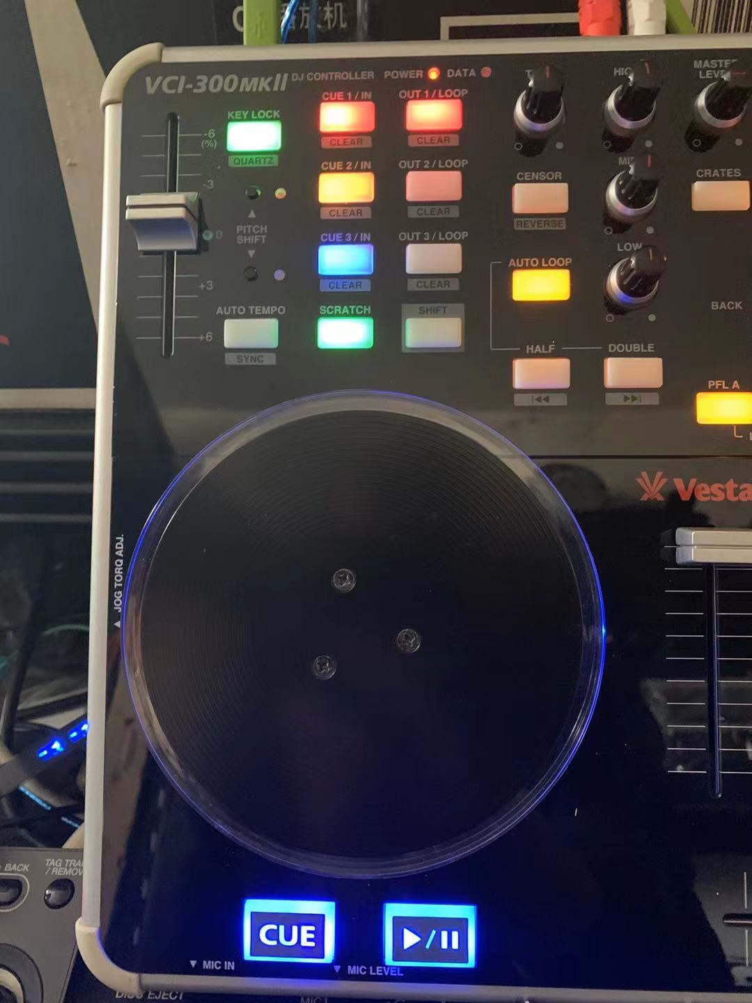 威士达vestax vci300mk2控制器打碟机一体机支持serato dj pro - 图0