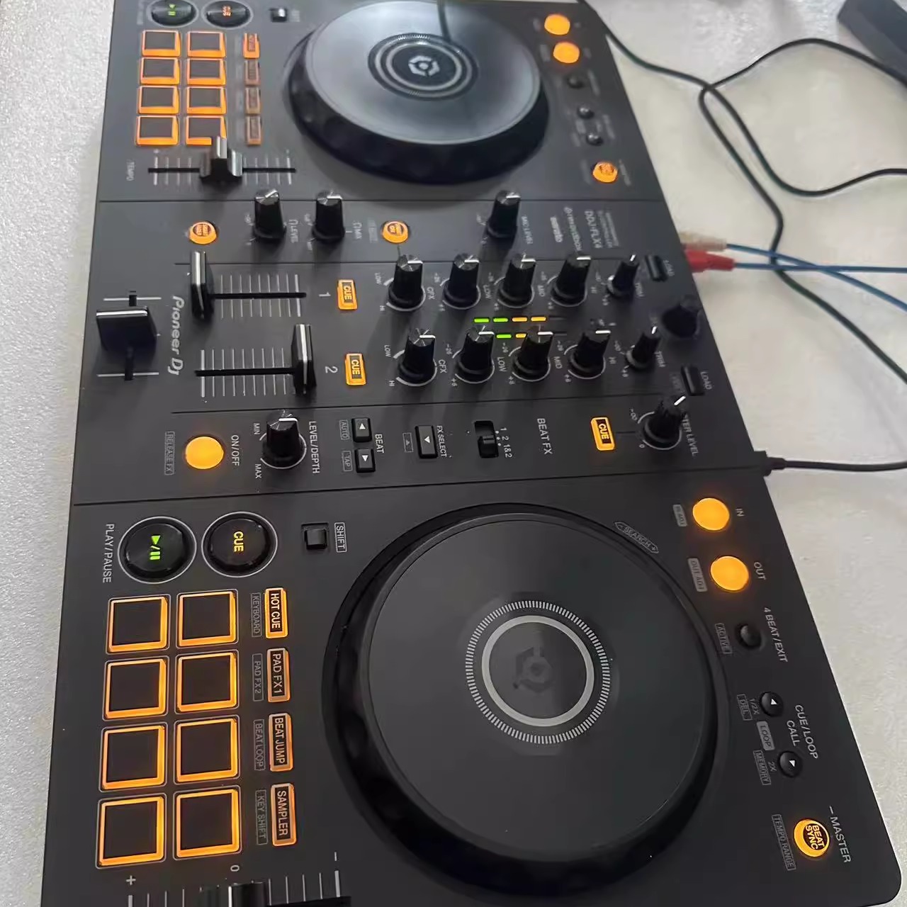 先锋Pioneer DDJ-FLX4打碟机ddjflx4一体机先锋flx4控制器现货 - 图0