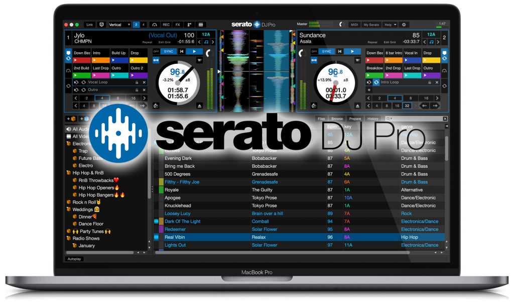 NUMARK NS4FX PLATINUM FX PRO FX莱恩软件打碟机serato dj pro - 图0