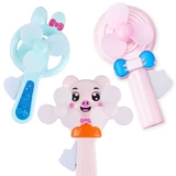 Прохладный вентилятор, портативная мультяшная маленькая игрушка, делается под заказ, с печатью вашего логотипа, подарок на день рождения