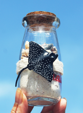 热卖马尔代夫旅游纪念品创意沙瓶漂流瓶热带鱼多款伴手礼装饰品