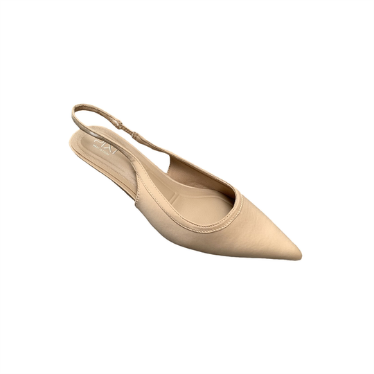 外贸原单春秋爆款时尚百搭休闲浅口尖头凉鞋女包头气质绸缎凉拖鞋