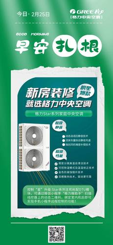 西安格力中央空调一拖四Star三代120双风扇一拖四 - 图1