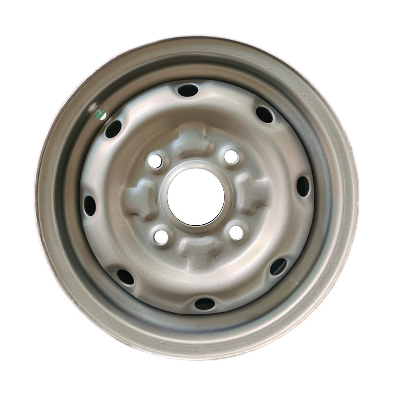 电动四轮车钢圈145-70-R12真空胎轮毂车圈板轮4孔钢轮老年代步车 - 图2