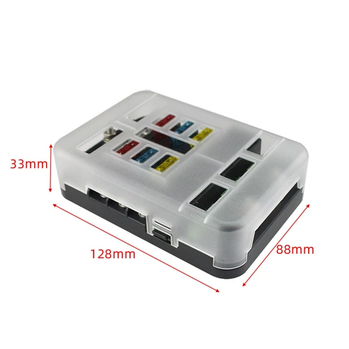 RV-яхта с яхт с красным и синим индикатором световой многопозиционный автомобиль электрический предохранитель коробка ACC