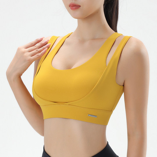 Asba shockproof push-up sports bra for women