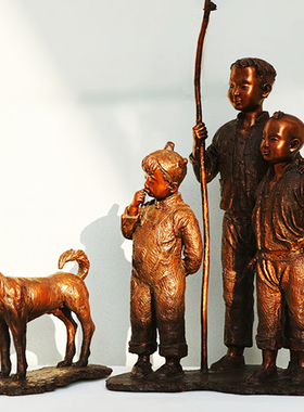 城市铸铜人物雕塑溜冰滑翔少女抽象景观艺术小品户外公园广场摆件