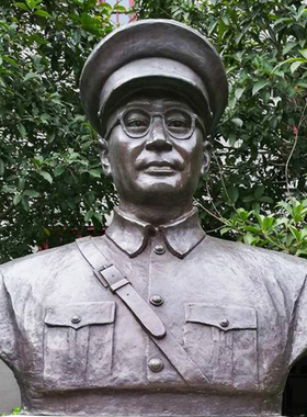 玻璃钢仿铜人物校园文化