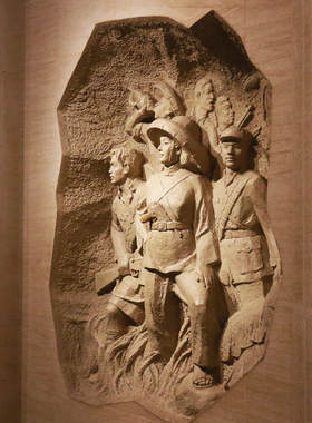 玻璃钢人物雕塑文化户外