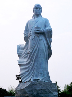 大型户外人物精雕宴石材古代