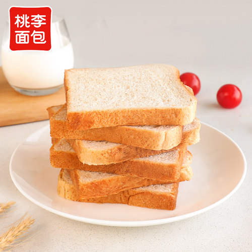 桃李麦芬吐司面包早餐速食切片面包整箱宿舍零食三明治面包_ - 图3