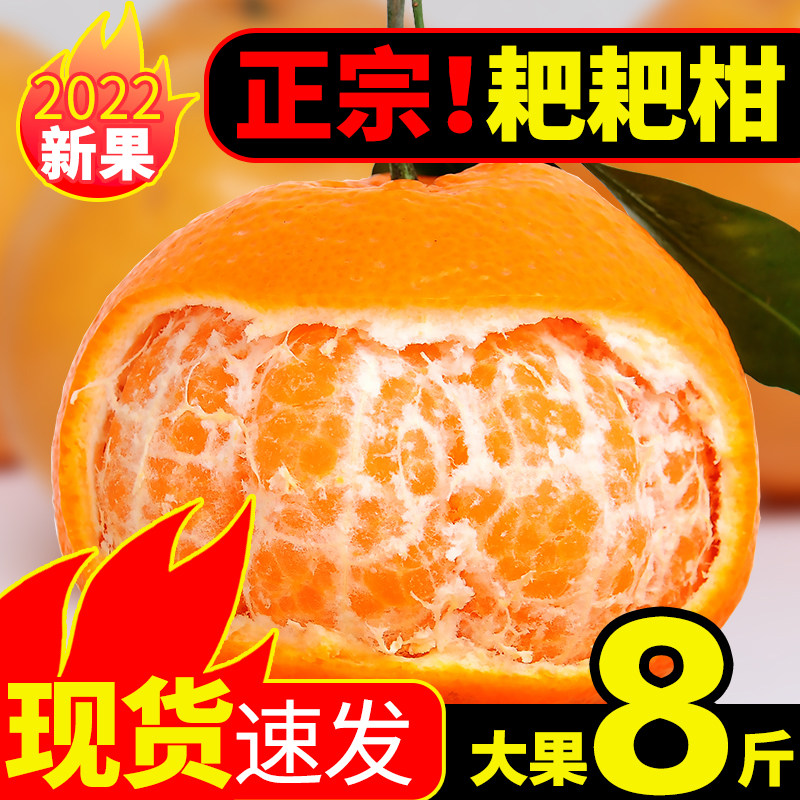 四川春见耙耙柑粑粑柑10斤新鲜水果橘子当季整箱粑粑柑丑桔子包邮,淘宝优惠券,粉丝福利购,淘宝优惠卷