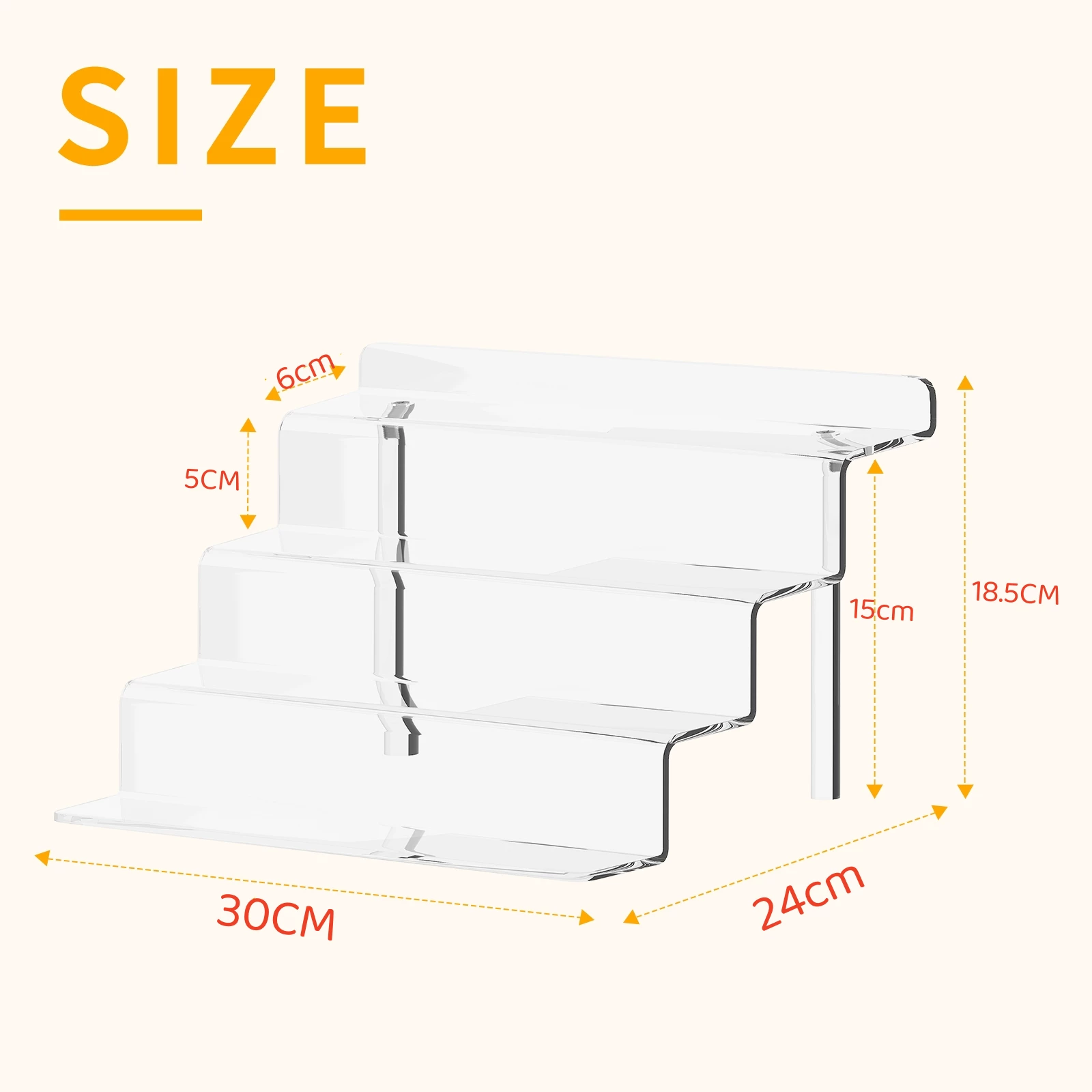 Acrylic stand, universal minifigure, storage system