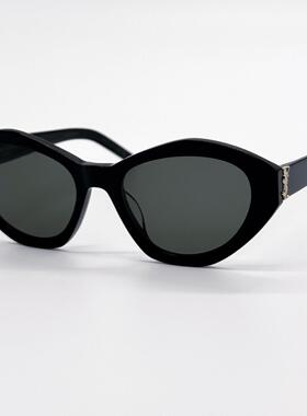 SAINT LAURENT圣罗兰太阳眼镜墨镜SL M60 006黑色女SLM60