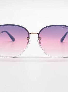 TOMFORD汤姆福特Lilliana 02 TF794 28Z紫色圆形女太阳眼镜墨镜