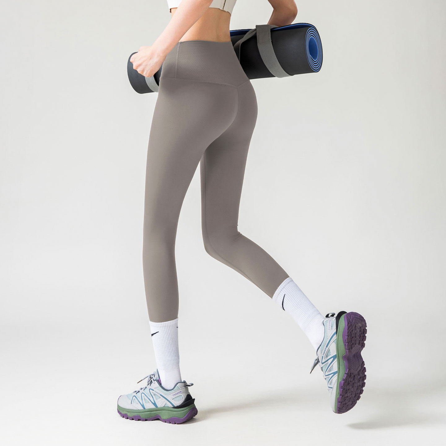 【畅动裤】九麦一品新款高腰提臀秋冬运动瑜伽裤训练健身服鲨鱼裤,淘宝优惠券,粉丝福利购,淘宝优惠卷