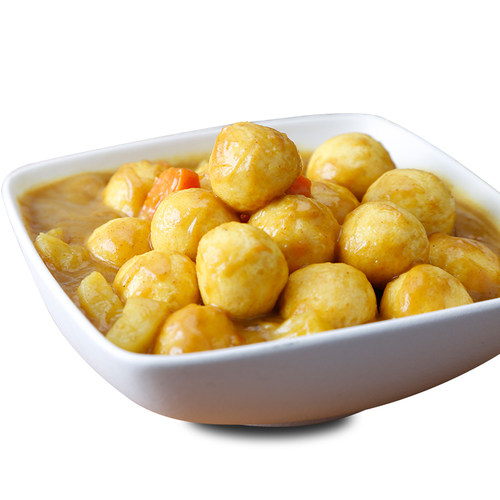 永昊闸坡炸鱼蛋黄金鱼蛋5斤装火锅食材711香港咖喱鱼丸关东煮豆捞 - 图2