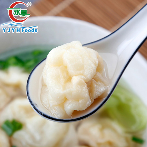 第3件0金沙金纱鱼腐250g鱼豆腐火锅食材速冻皱纱老广味道鱼丸 - 图0