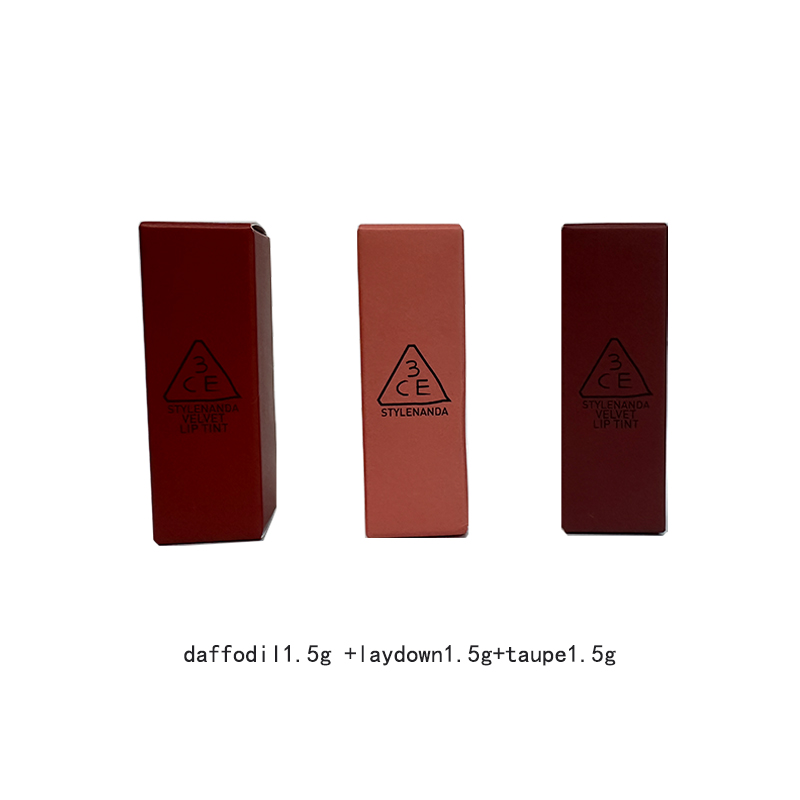 【保税】3CE三熹玉迷你丝绒唇釉水雾唇釉taupe/early hour 宿星 - 图2