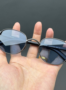 日式本万年龟纯钛小方框墨镜