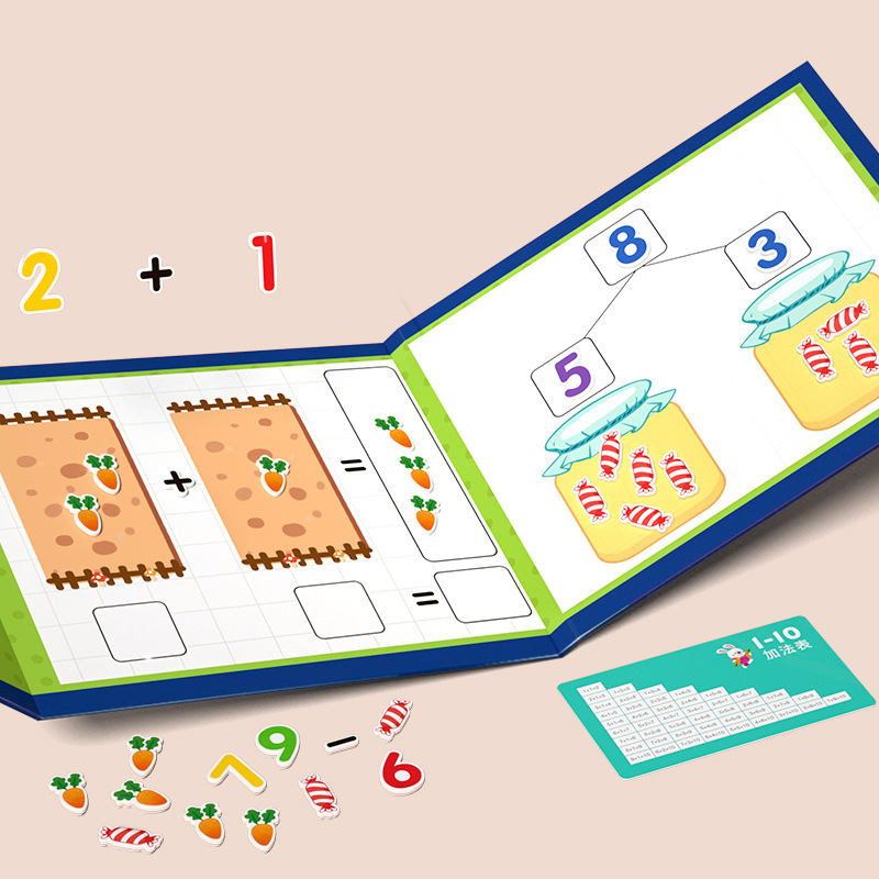 幼儿园数字分解玩具算术计数器小学一年级数学学习加减法教具神器-图1