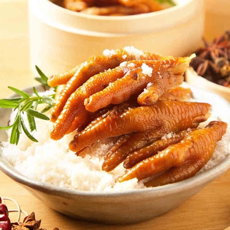 来伊份盐焗凤爪500g鸡爪卤味真空休闲美食小吃零食熟食来一份正品,淘宝优惠券,粉丝福利购,淘宝优惠卷