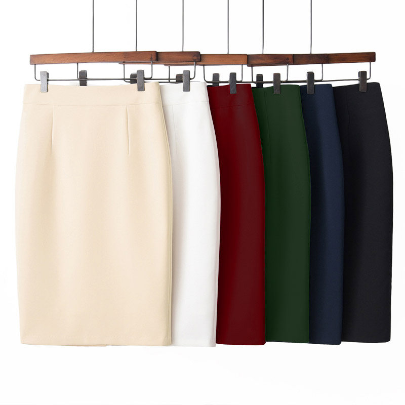 朵写新款春秋包臀修身显瘦半身裙 朵写半身裙