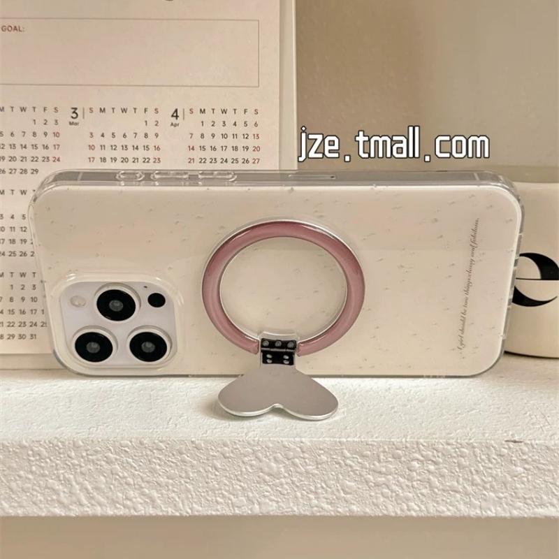 磁吸支架适用oppoA3/reno10/4se手机壳findx7/5pro简约奶油泼墨爱心折叠A56/32/a57女K11x/97/93s软套8国际版 - 图2