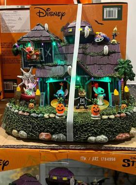 开市客购Disney迪士尼万圣节米奇杰克摆件桌面装饰品造型摆饰