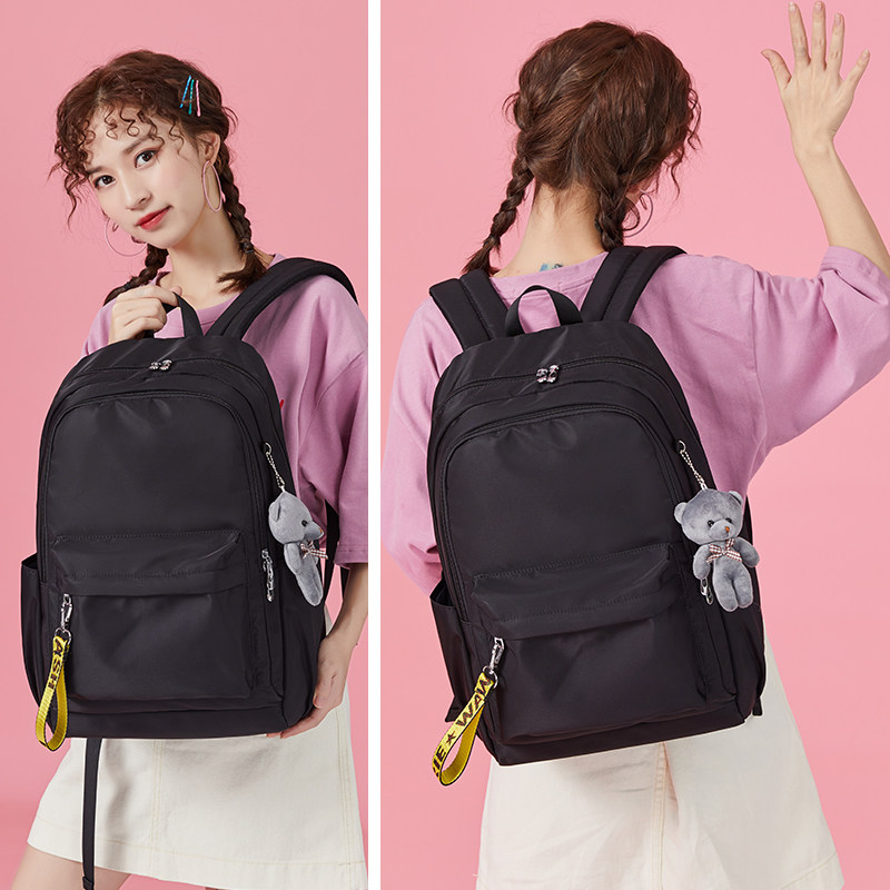 初中学生女韩版高中校园ins双肩包 康塞伦双肩背包