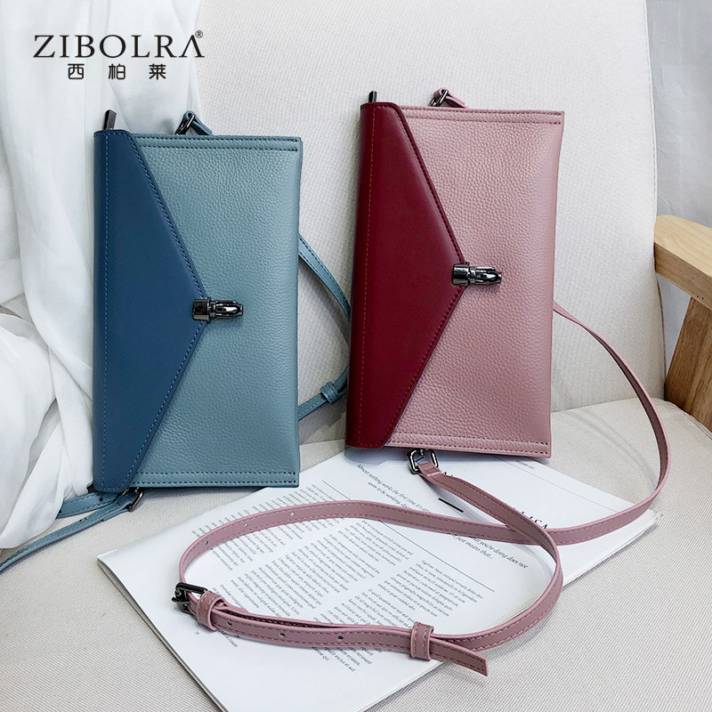 2020新款潮软皮手拿包夏天斜挎小包 西柏莱女士包袋