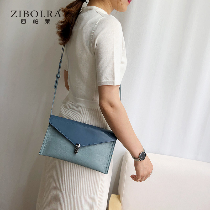 2020新款潮软皮手拿包夏天斜挎小包 西柏莱女士包袋