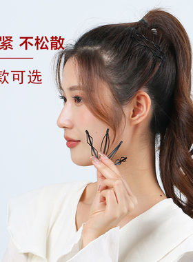 刘海碎发夹无痕后脑勺夹子发卡简约侧边网红女卡子头发一字夹头饰