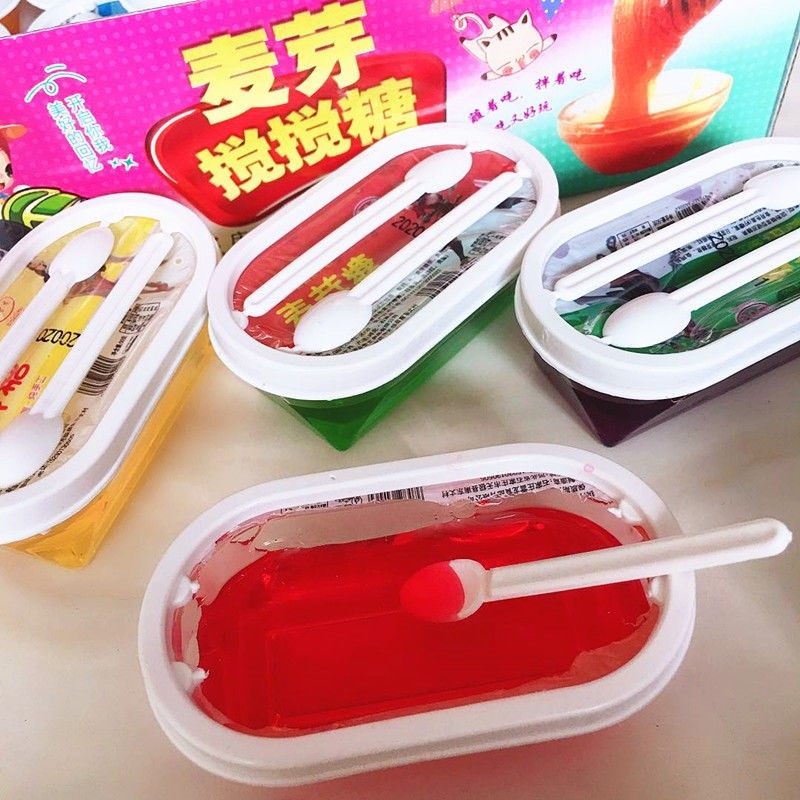 纯手工麦芽糖拉丝搅搅童年水果味糖 西襄记糖果