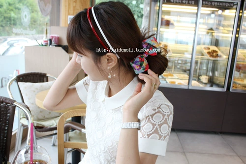 Импортный универсальный классический базовый аксессуар для волос, ободок, в корейском стиле, 0.5см