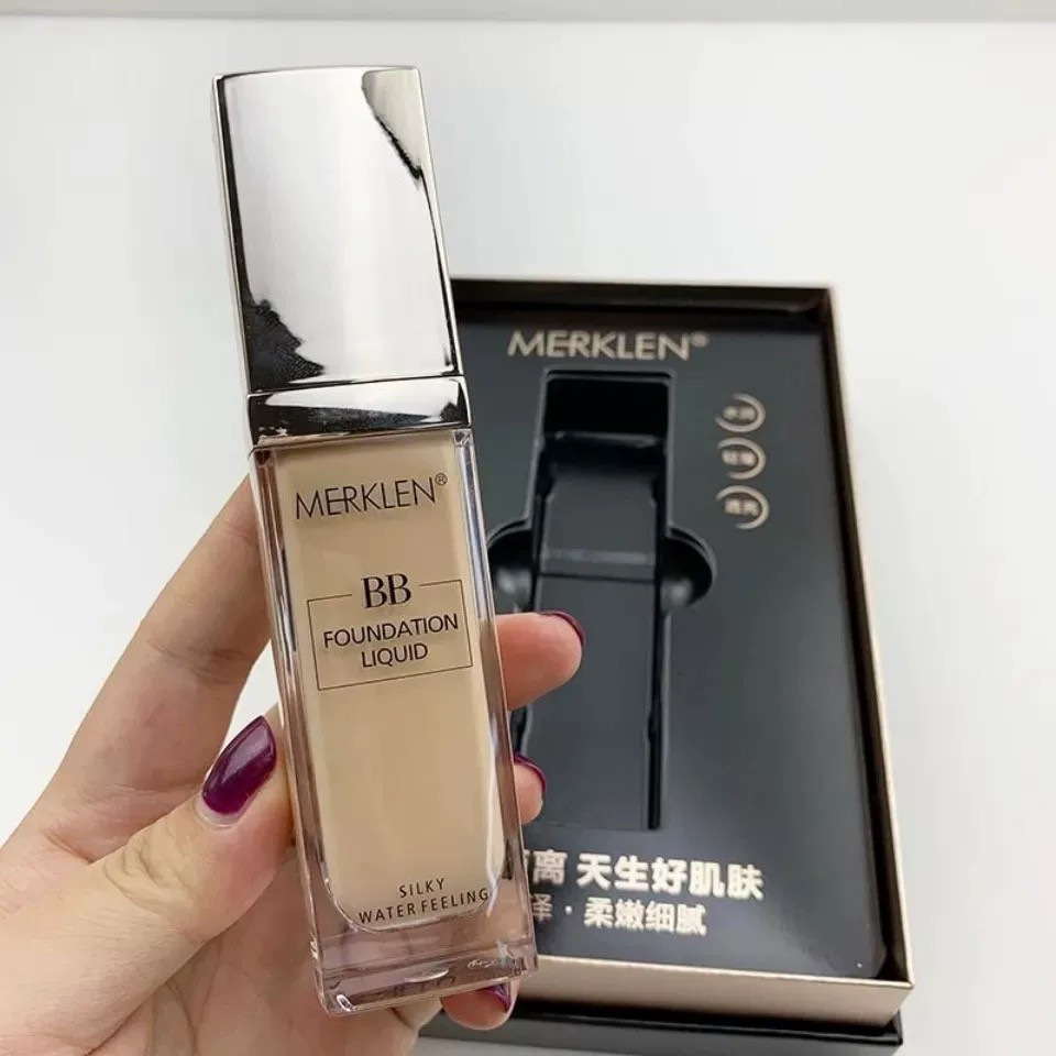 专柜正品麦尔卡伦丝柔水感bb粉底液遮瑕保湿补水清透送美妆蛋粉扑,淘宝优惠券,粉丝福利购,淘宝优惠卷