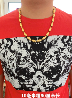 仿真越南沙金24k镀金空心假黄金