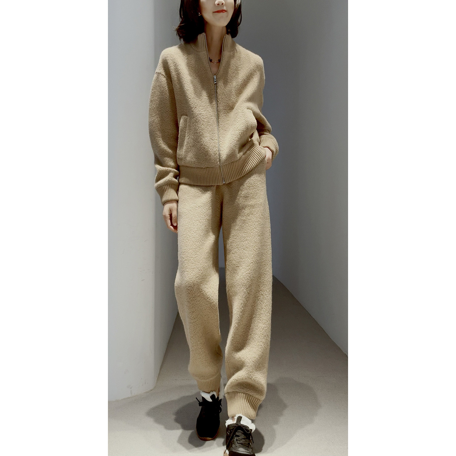 Miu系元气【牛猄功能防水布/轻盈脚感/羊毛鞋垫/增高5cm】运动鞋,淘宝优惠券,粉丝福利购,淘宝优惠卷