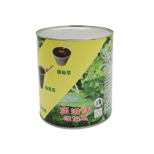 奶茶四果汤原料多滋味烧仙草汁 清凉仙草冻液体常温罐装 2.75L - 图3