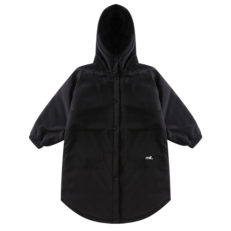 童装女童冬装2025新款中大儿童长款加厚风衣外套女孩纯色韩版棉服,淘宝优惠券,粉丝福利购,淘宝优惠卷