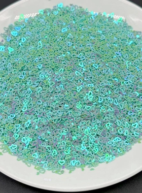 4mm填充物眼妆闪粉珠片水晶泥