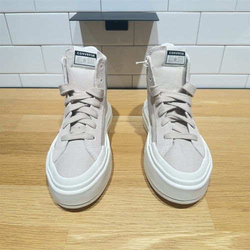 CONVERSE匡威悠游All Star男女高帮休闲滑板鞋UU鞋增高鞋 A10650C - 图1