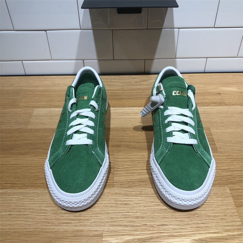 CONVERSE匡威One Star Pro烫金Logo男女翻毛皮低帮滑板鞋 A06645C - 图1