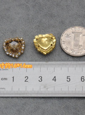 手工钻石钻石鞋带镀金皇冠权杖