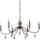 Villa B&B soft decoration retro chandelier