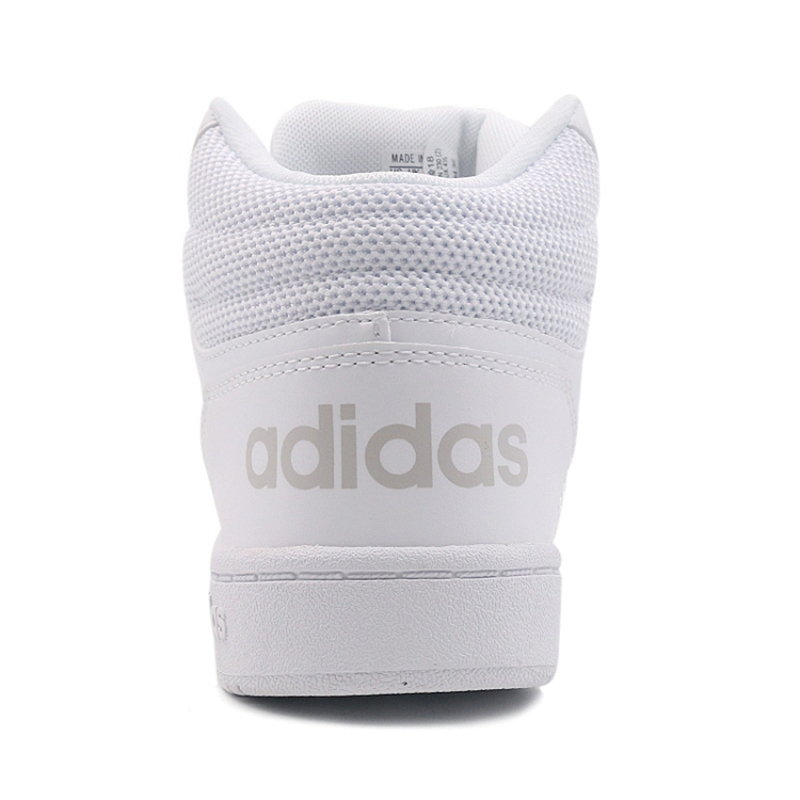 正品Adidas/阿迪达斯冬季女子运动百搭高帮系带休闲板鞋 B42099 - 图2