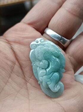 玉阅珠宝情侣翡翠天然简约