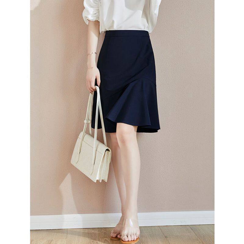 法式别致设计感小众夏季新款半身裙 蒂曼芳半身裙