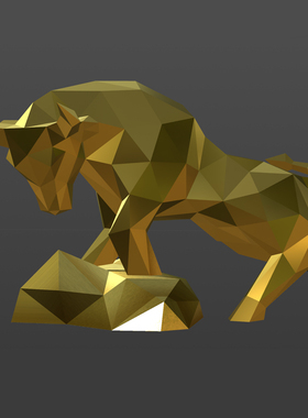 diy牛年家居客厅北欧风格摆件