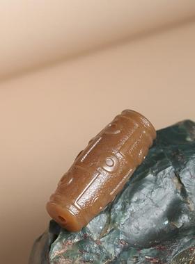 玉佩将将和田玉且末料糖玉勒子